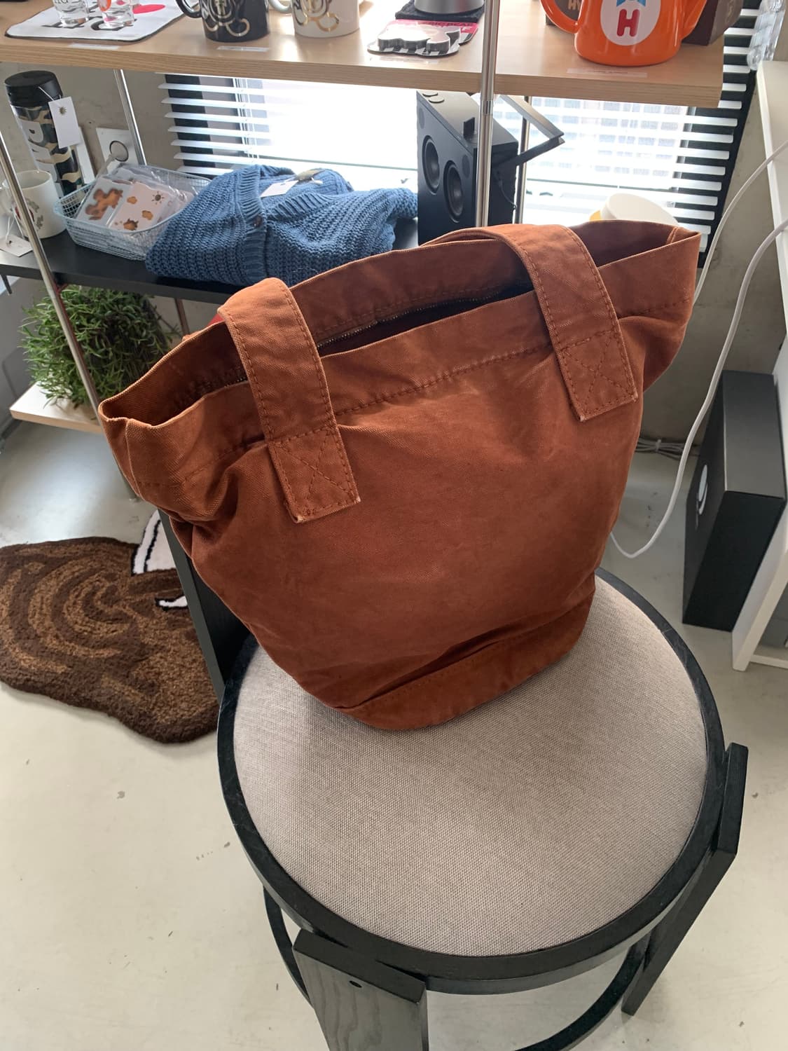 Kapital 캐피탈 캔버스 토트백 상품이미지3