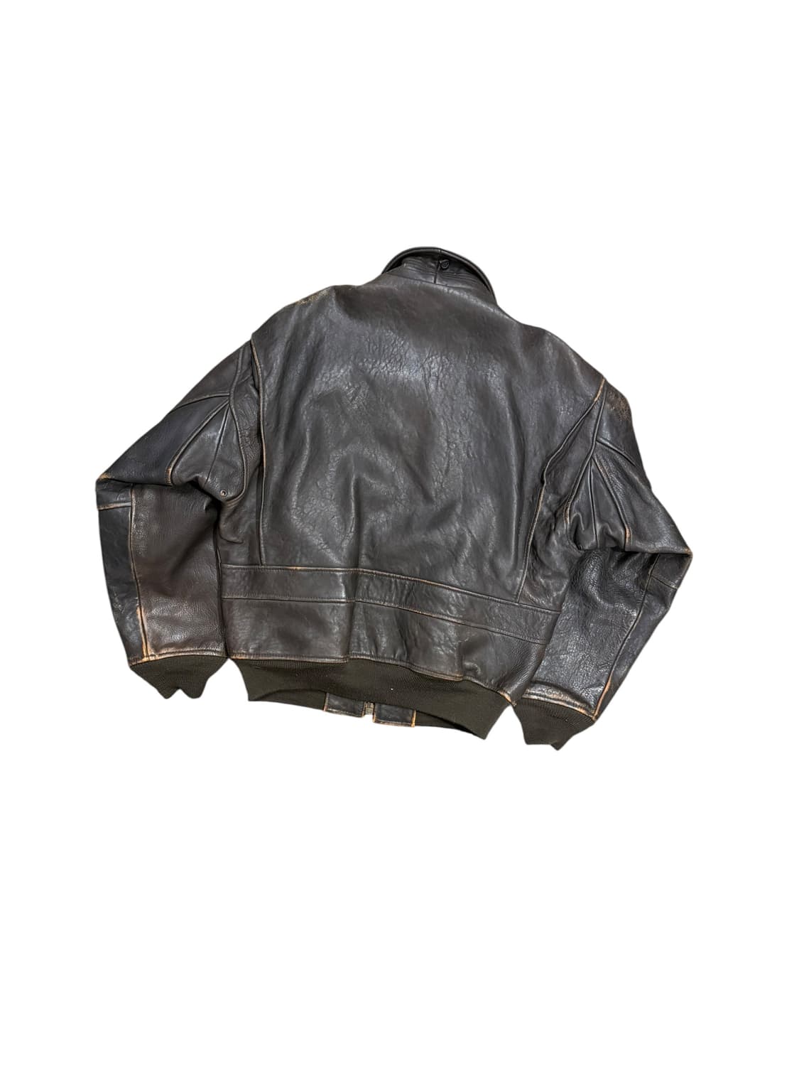 Avirex 아비렉스 카우레더 A-2 자켓 상품이미지4