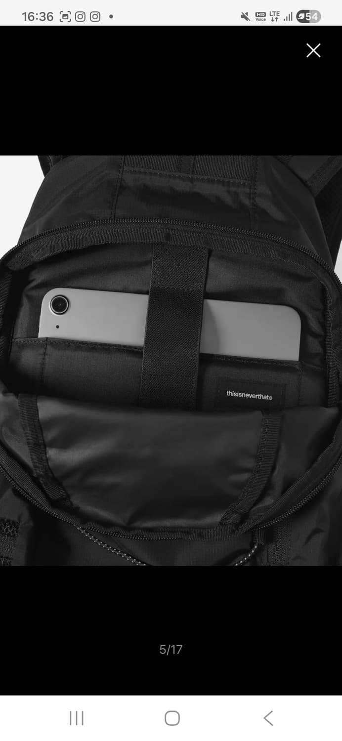 THISISNEVERTHAT Traveler FT 15 Backpack  상품이미지5