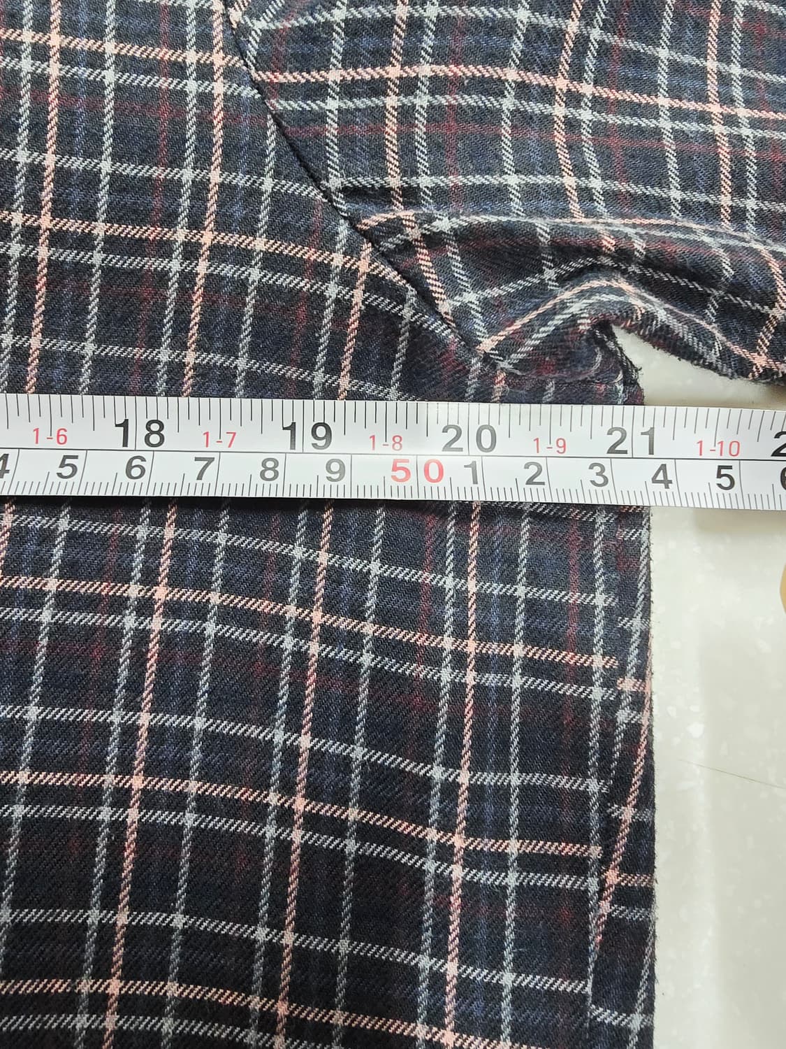 K2 체크 남방 긴팔 셔츠 상품이미지7