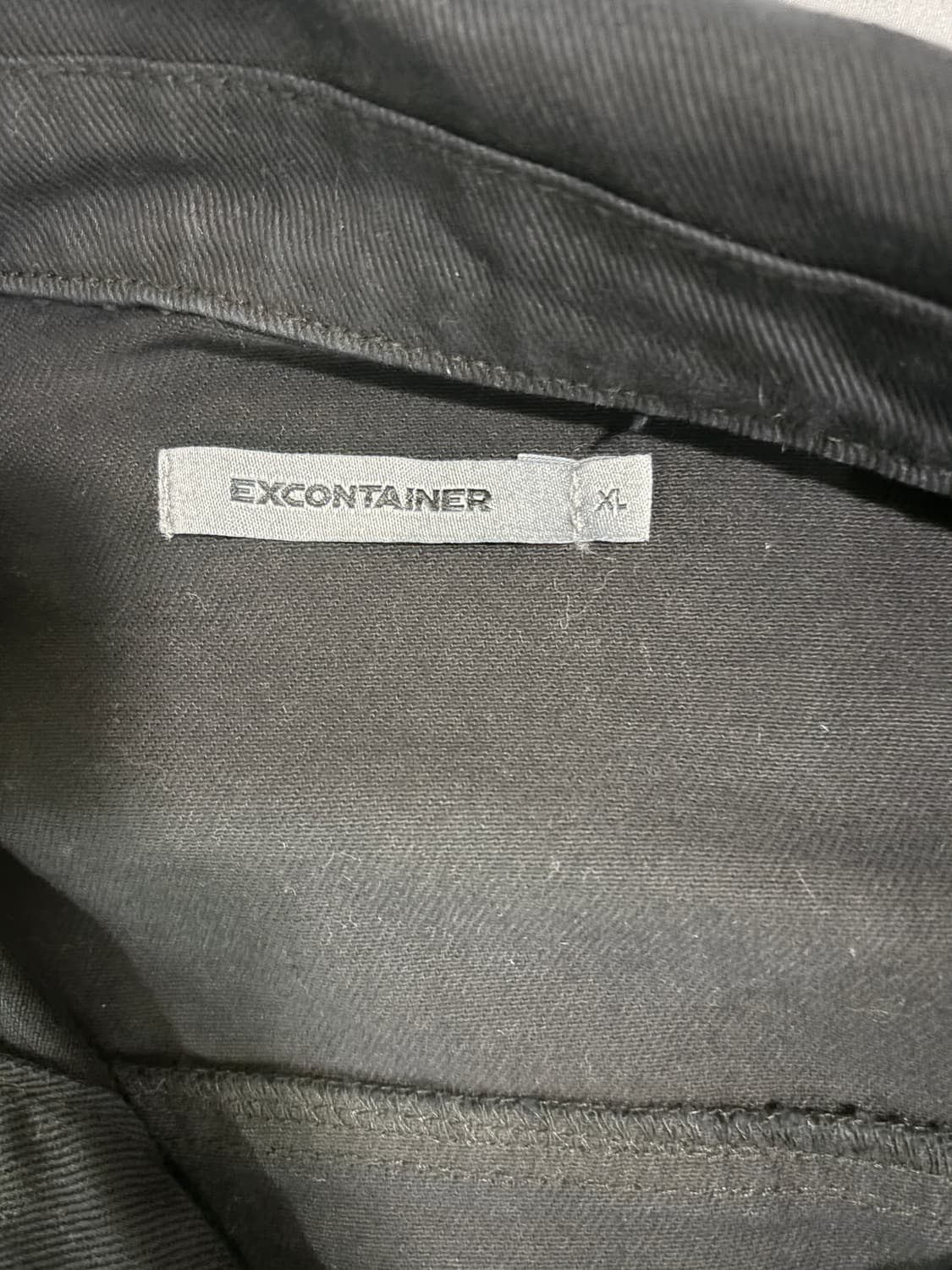 EXCONTAINER 코튼워싱 트러커 자켓 상품이미지3