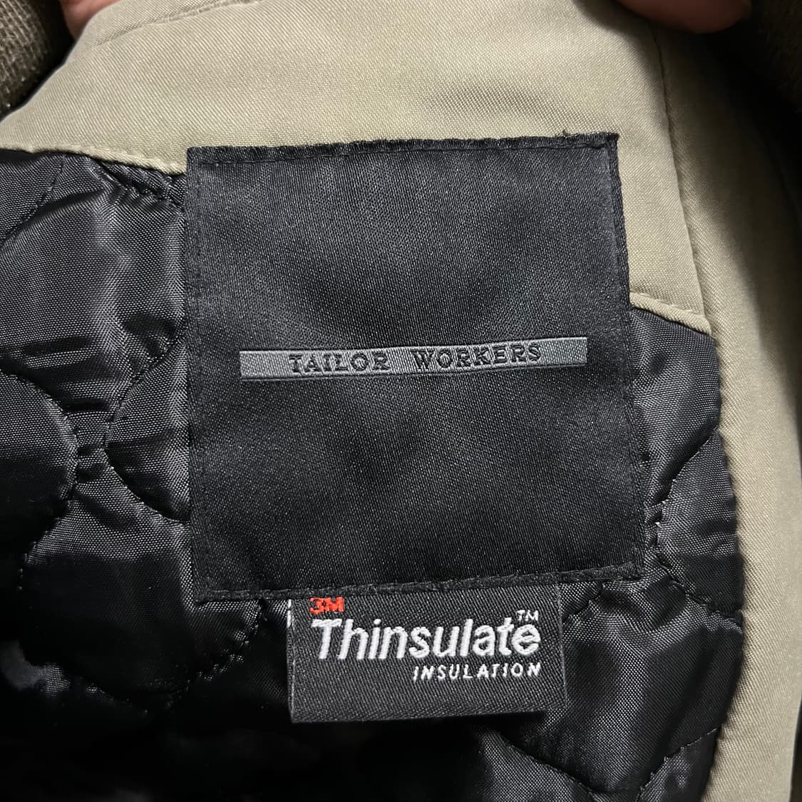 테일러 워커스 신슐레이트 MA-1 항공 점퍼 [카키] M/95 상품이미지5