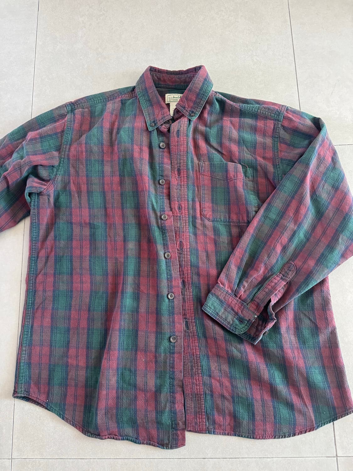 90’s 빈티지 LL Bean 셔츠 L 상품이미지1