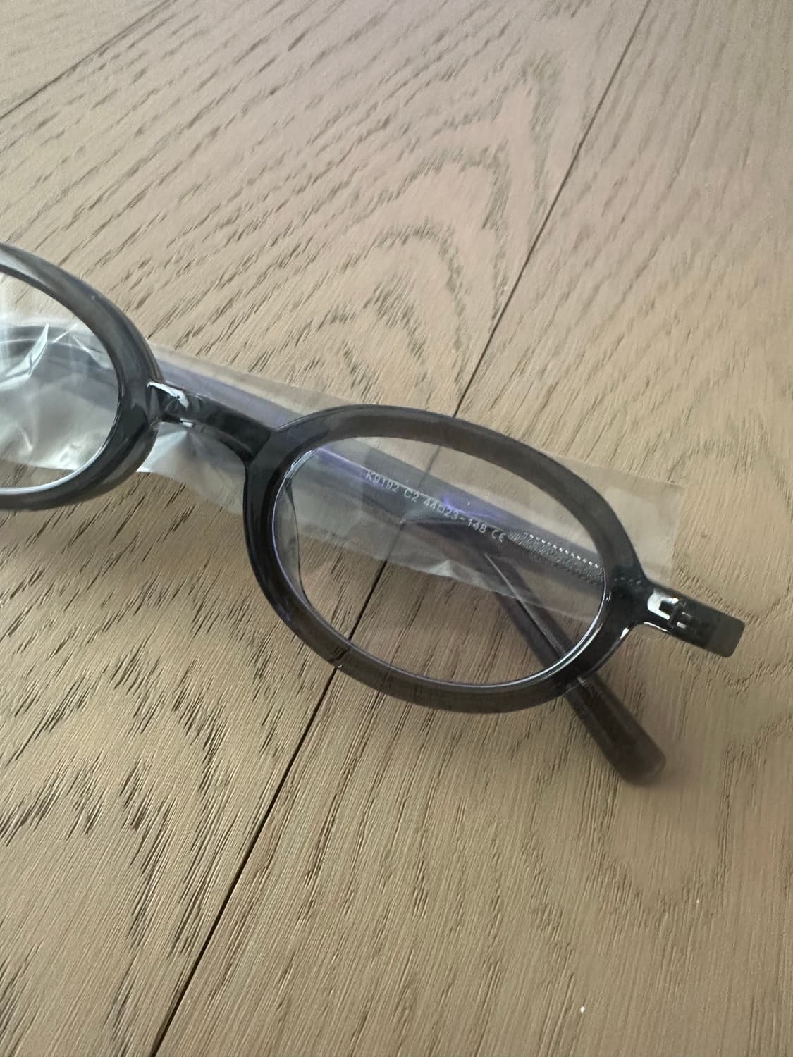 스몰 라운드 밤티 안경(그레이) 상품이미지1