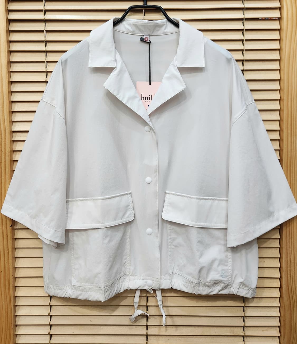 (새상품)위뜨8 경량포켓 반팔셔츠M 상품이미지1