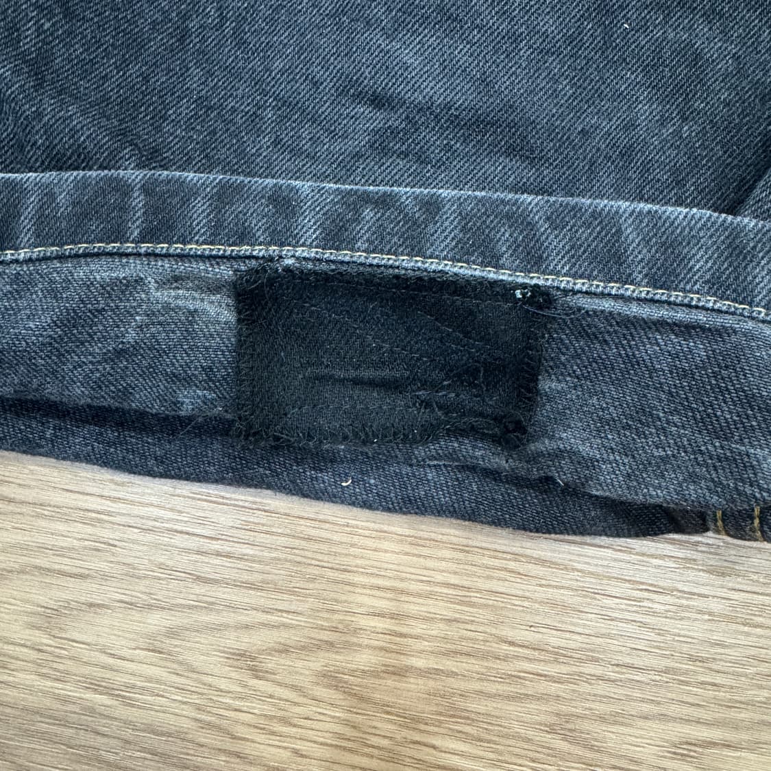 칼하트 WIP 브랜돈 팬츠 블랙 스톤 워시드 XS 상품이미지5