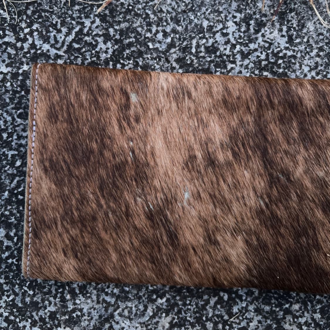 웨스턴 헤어카우 & 네이티브 울 패턴 지갑 상품이미지7