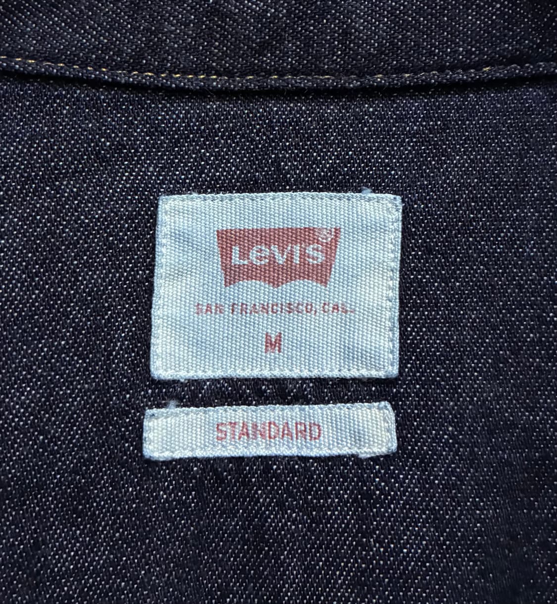 (L)리바이스 데님 투포켓 웨스턴셔츠 데님셔츠 인디고블루 levis 상품이미지9