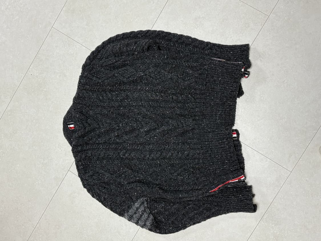 톰브라운 아란 케이블 가디건 (크롭) 상품이미지9