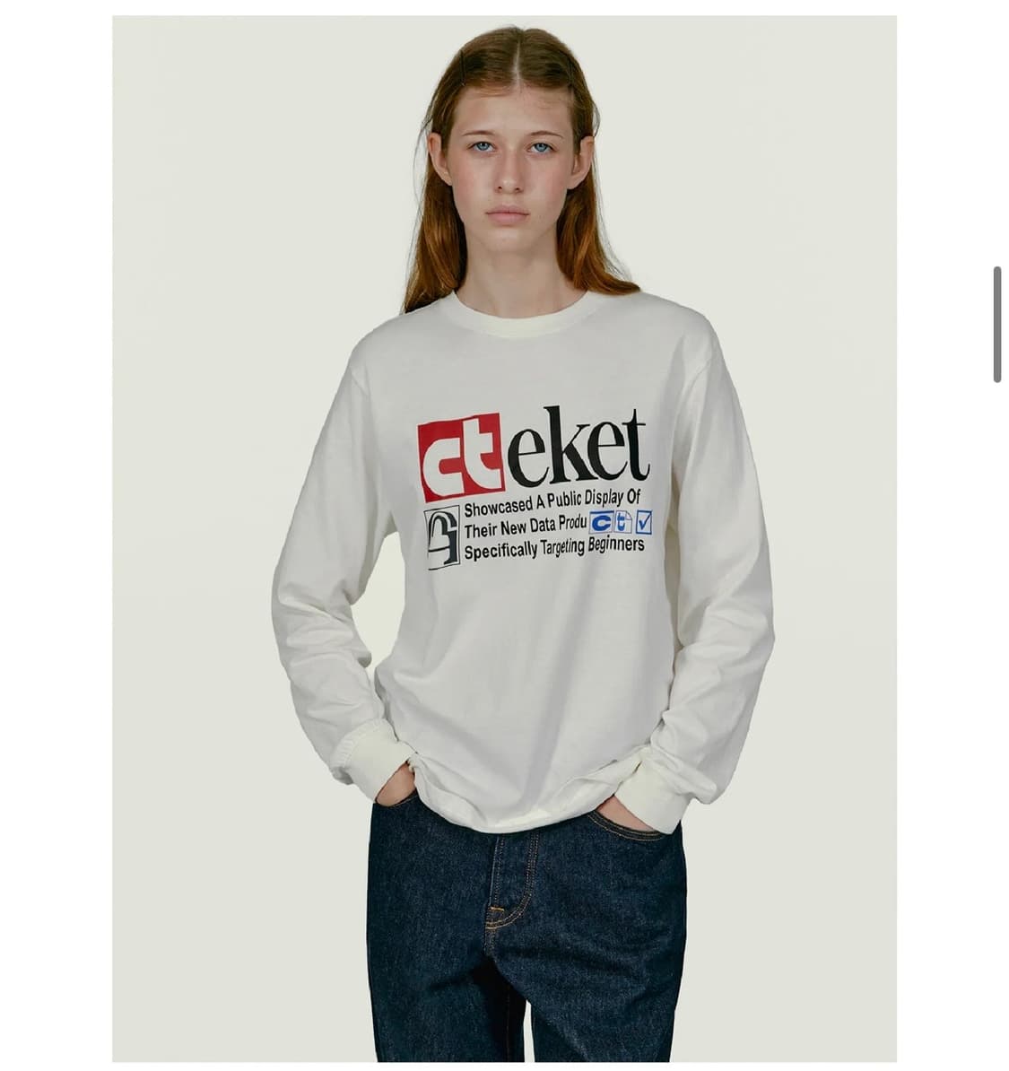 Teket 긴팔티셔츠 라지 새상품 상품이미지3