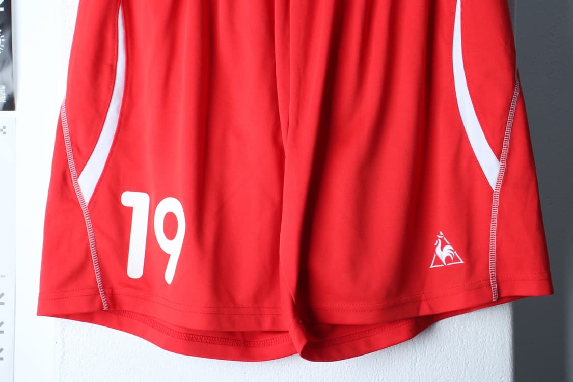 (2XL) 르꼬끄 반바지 팬츠 빅사이즈 축구 밴딩 레드-P9682 상품이미지4
