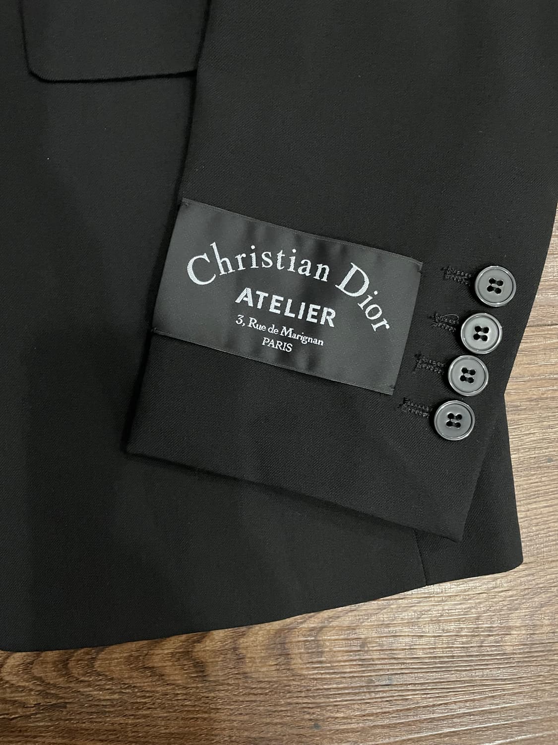 디올 소라야마 블레이저 자켓 블랙 상품이미지4