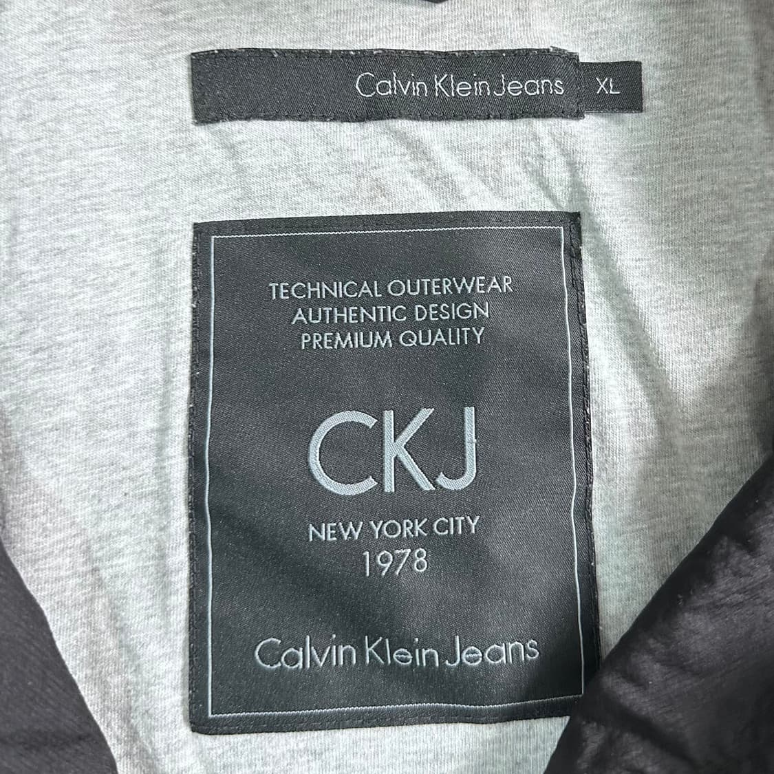 캘빈 클라인 블랙 후드 자켓 상품이미지9