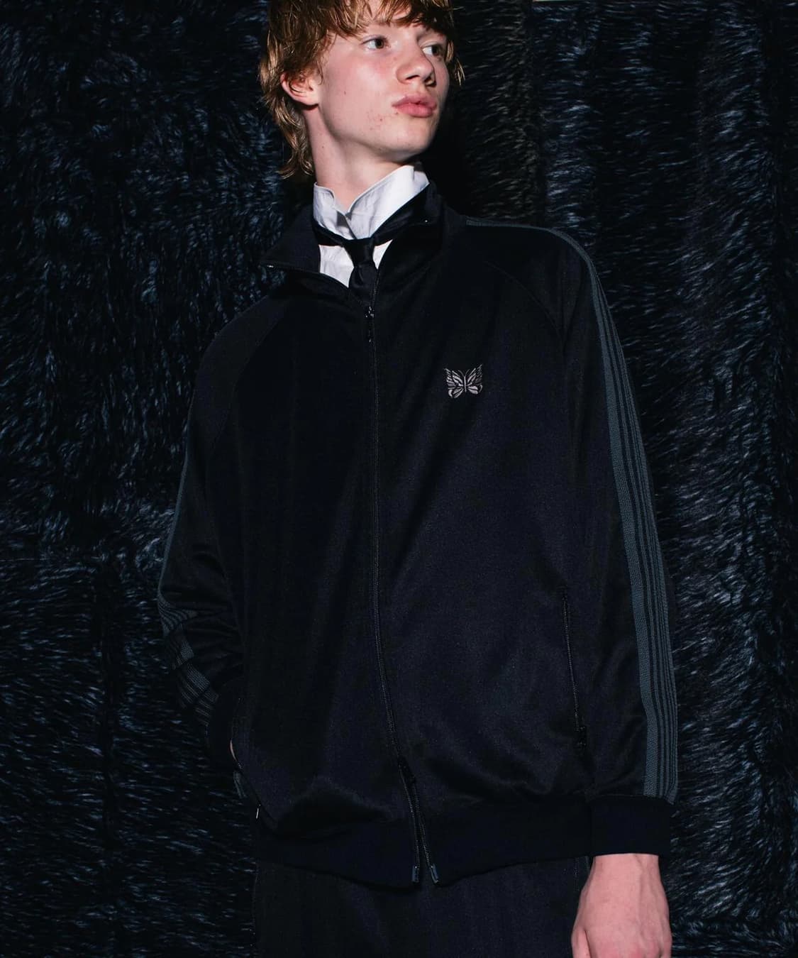 [L] 25aw 니들스(needles) 트랙 자켓 블랙 (비버한정) 상품이미지2