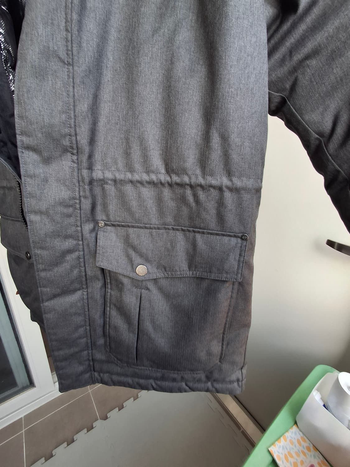 컬럼비아 그레이 패딩 상품이미지4