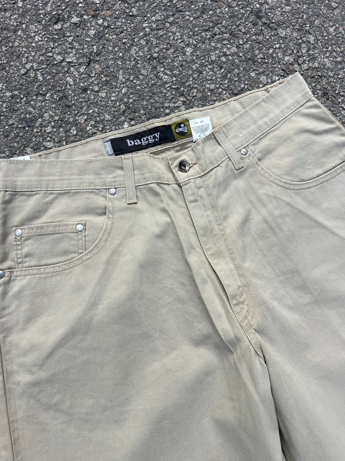 🇺🇸 90s 리바이스 실버탭 카키스 배기 36-32 상품이미지2