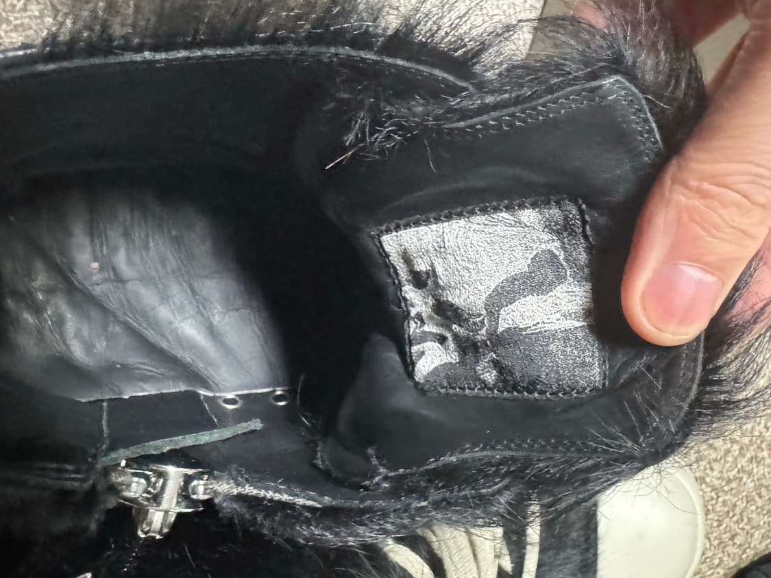 릭오웬스 릭컨 라몬즈 송치 24SS 43 size 상품이미지7