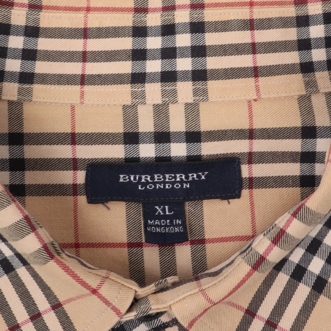 버버리 베이지 노바체크 셔츠 상품이미지8