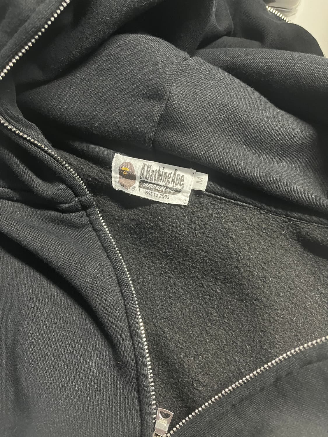 베이프 헤드 원 포인트 후드집업 샤크후드 판매합니다 상품이미지5