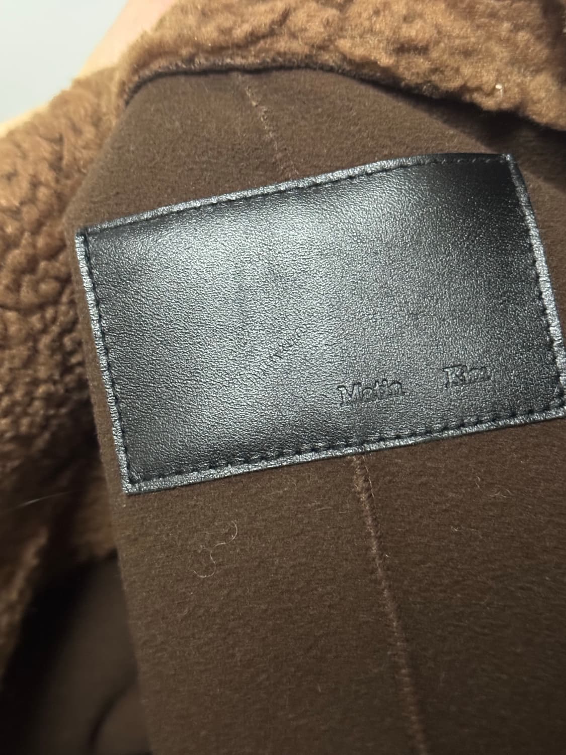 마뗑킴 테디베어 롱코트 상품이미지6