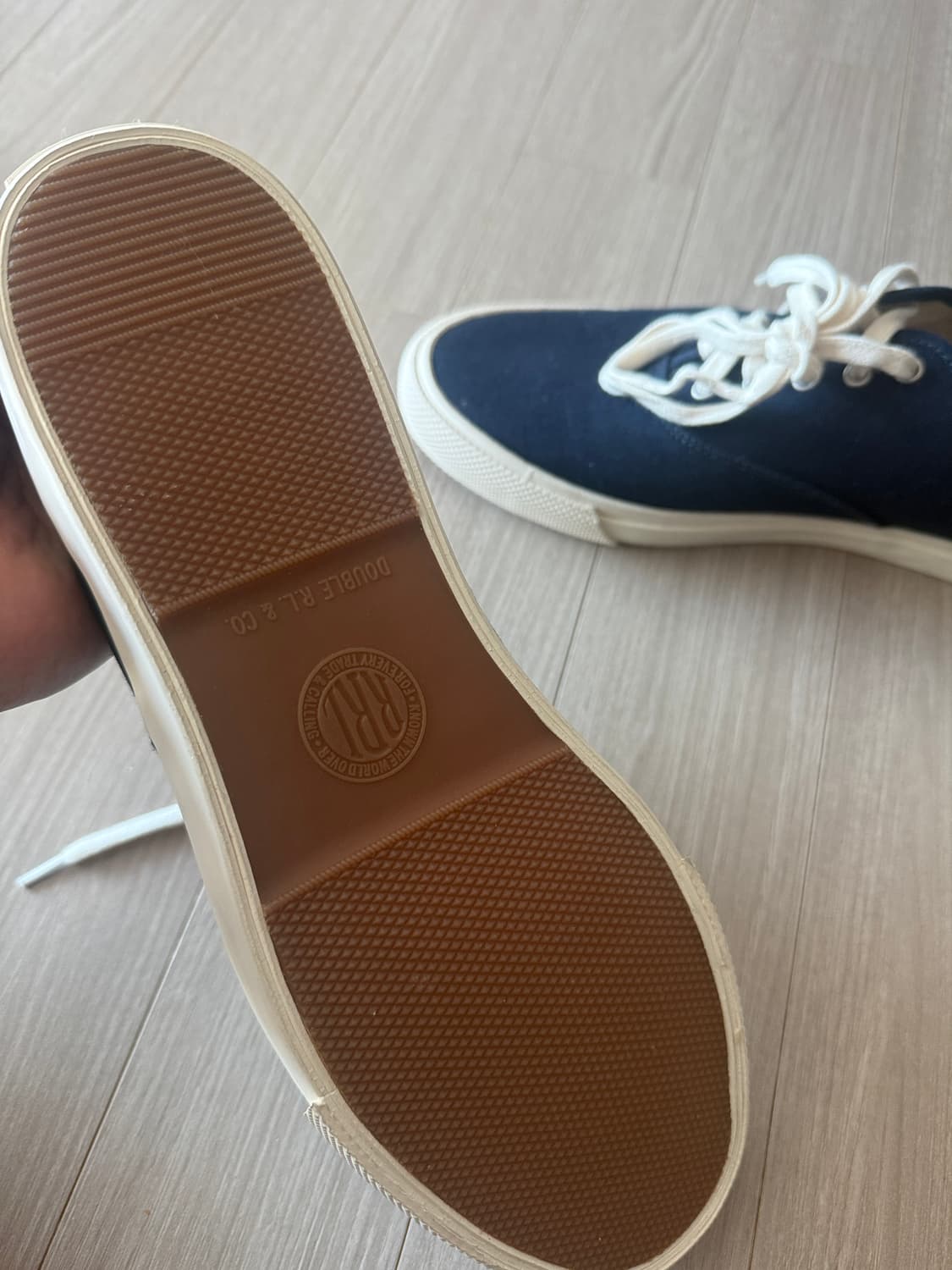 rrl 더블알엘 스니커즈 네이비 us11 280추천 상품이미지4