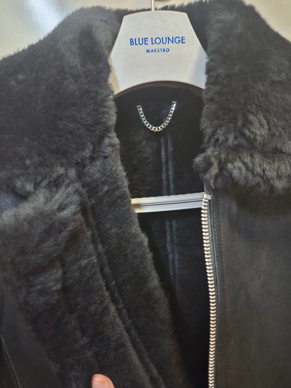 95 M) 광희시장 B-6 리얼 양가죽 무스탕 상품이미지3