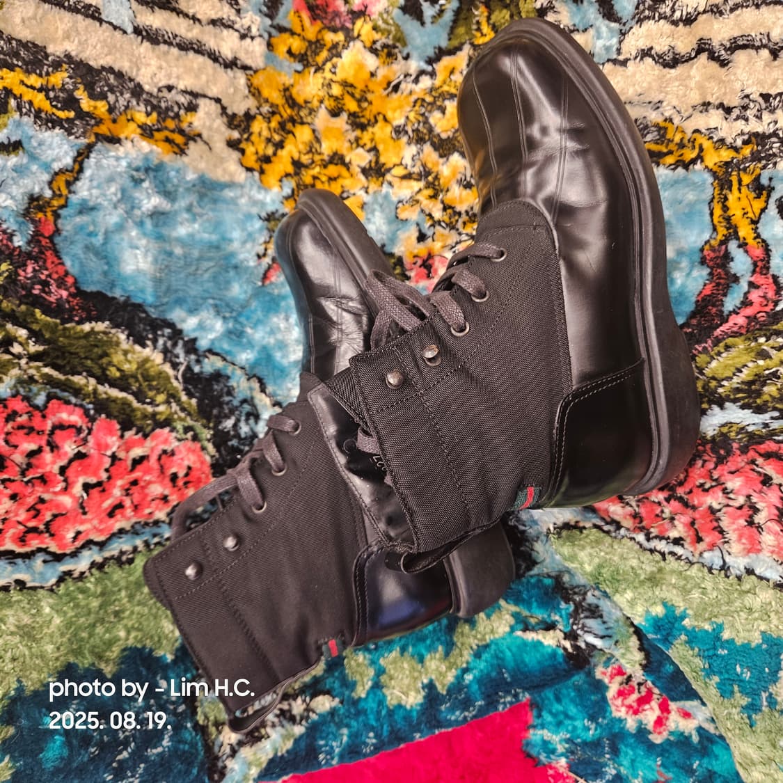 Gucci 구찌 레이스 컴뱃 부츠 37 1/2 상품이미지2