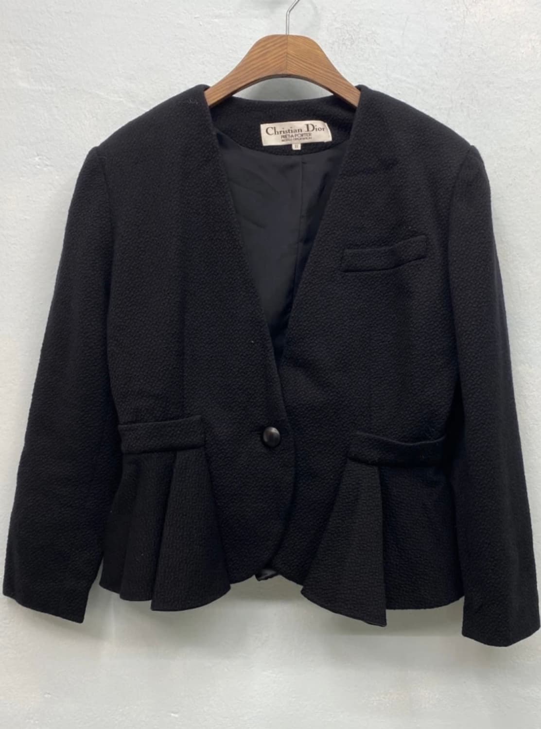 [8839]Christian Dior black unique blazer 상품이미지4