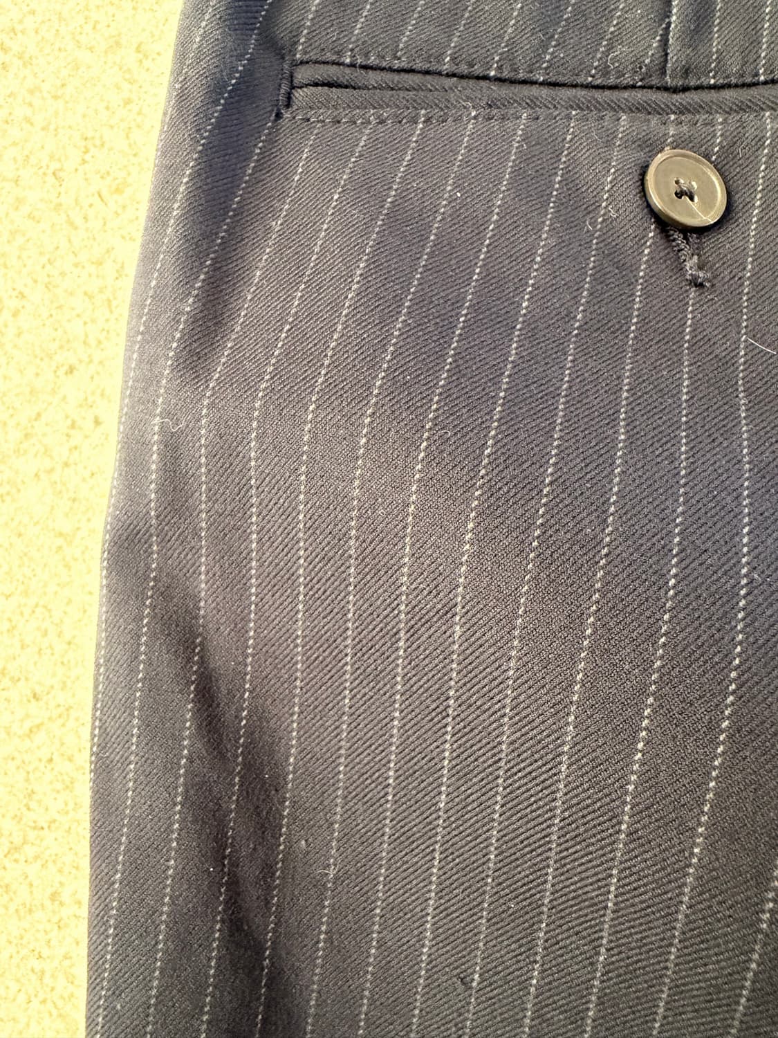 유니클로 남자 슬랙스 바지 m 가을겨울용 스트라이프 상품이미지3