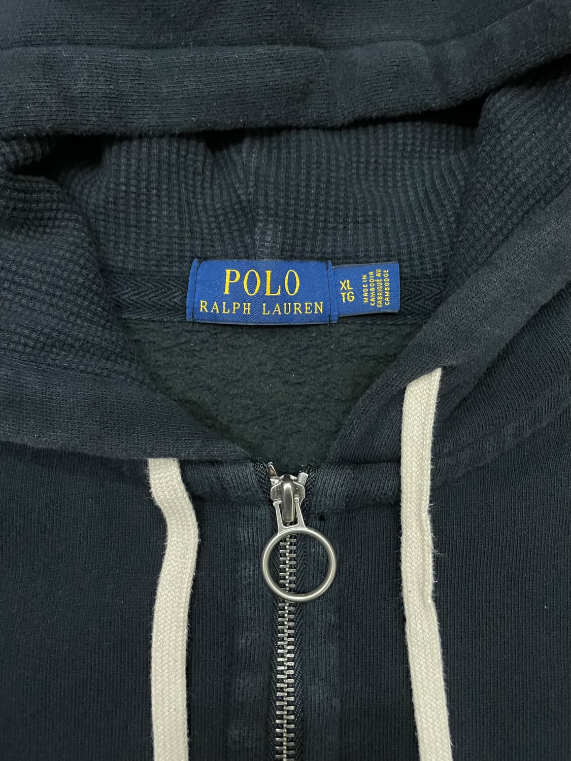 폴로 랄프로렌 블랙 후드집업 상품이미지7