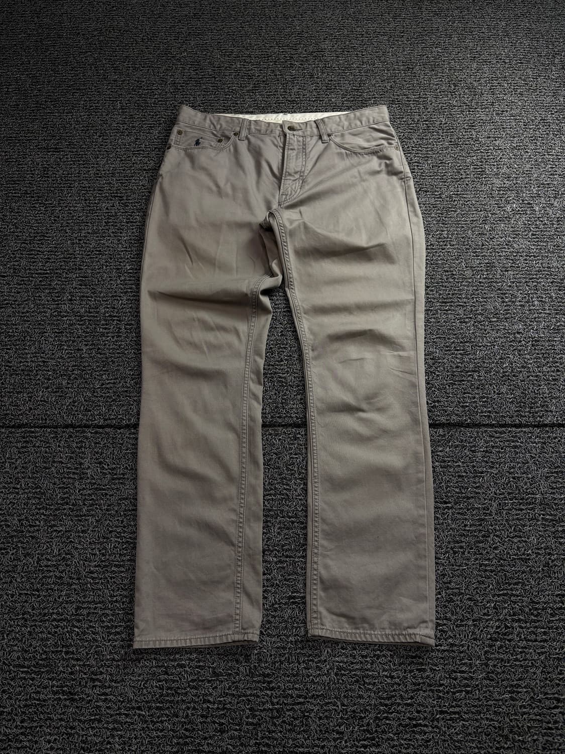 폴로 랄프로렌 포니 가죽 패치로고 아메카지 치노 팬츠 1567 상품이미지2