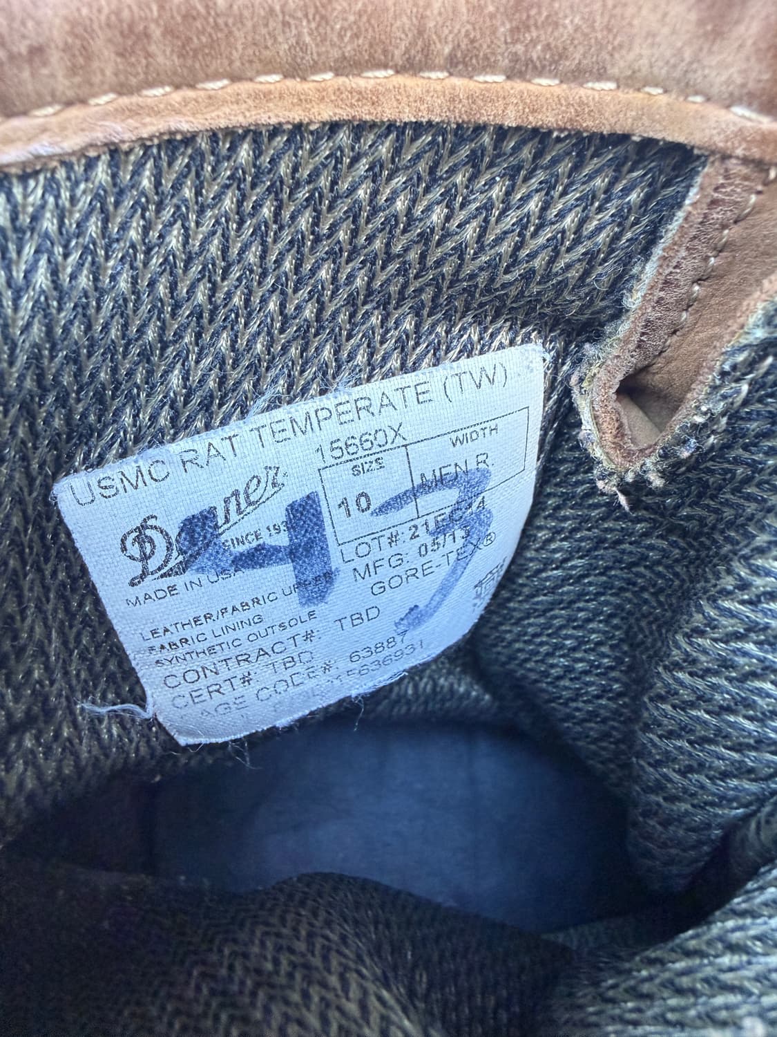 대너 usmc 부츠 US10(280mm) 상품이미지7