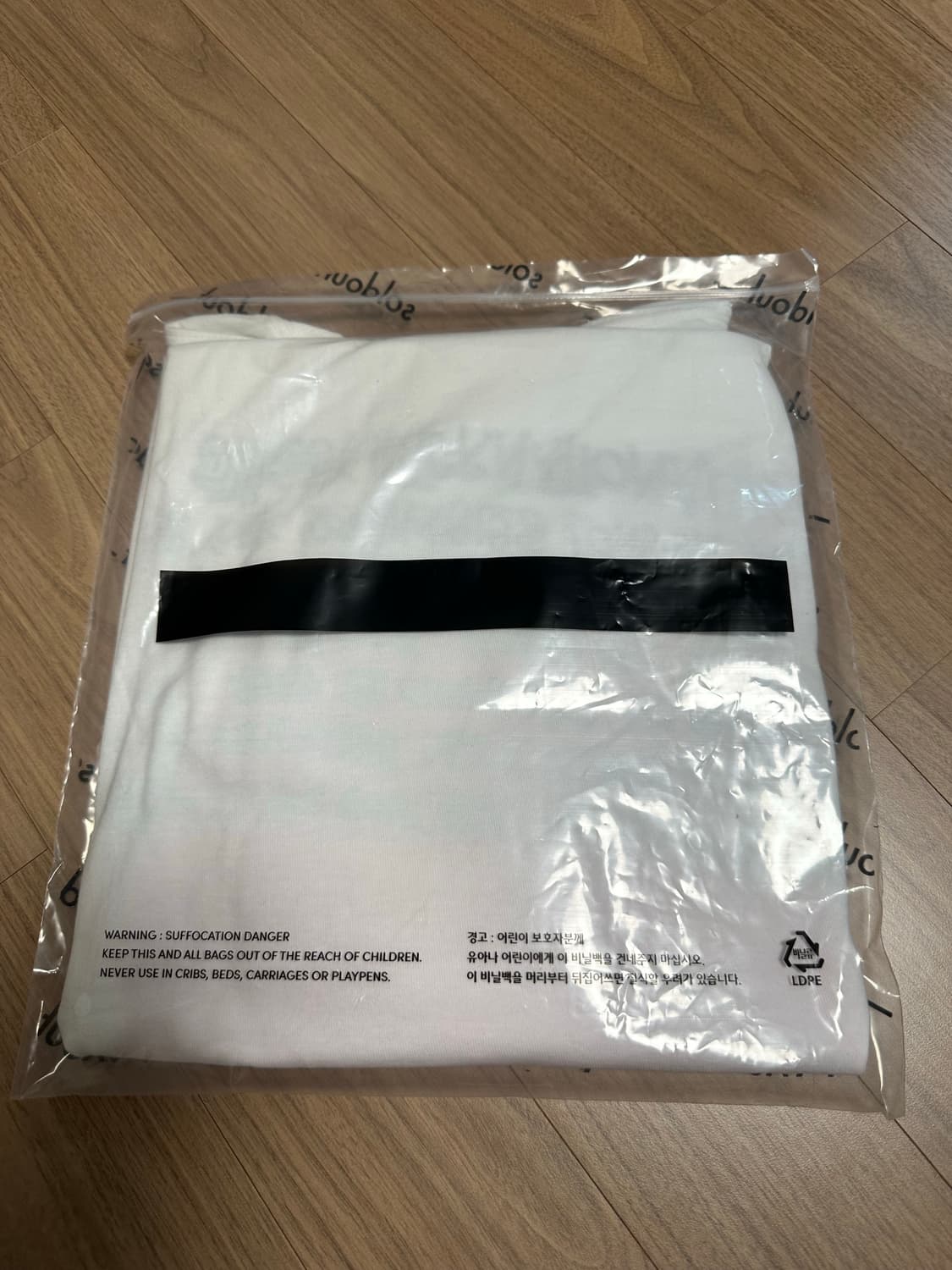 XL 스투시 자수정 리플렉션 반팔 티셔츠 화이트 상품이미지5