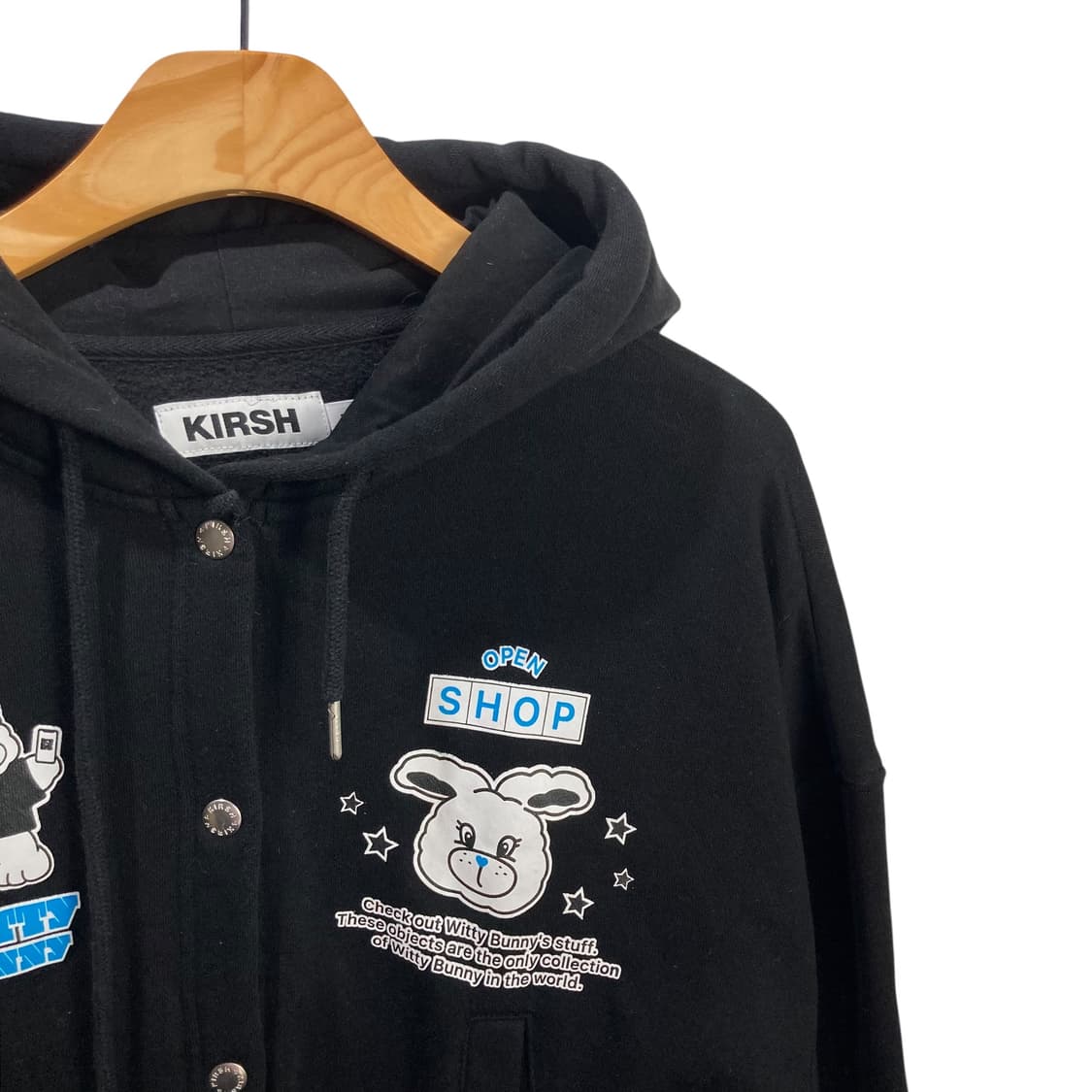 키르시 블랙 후드 자켓 상품이미지3