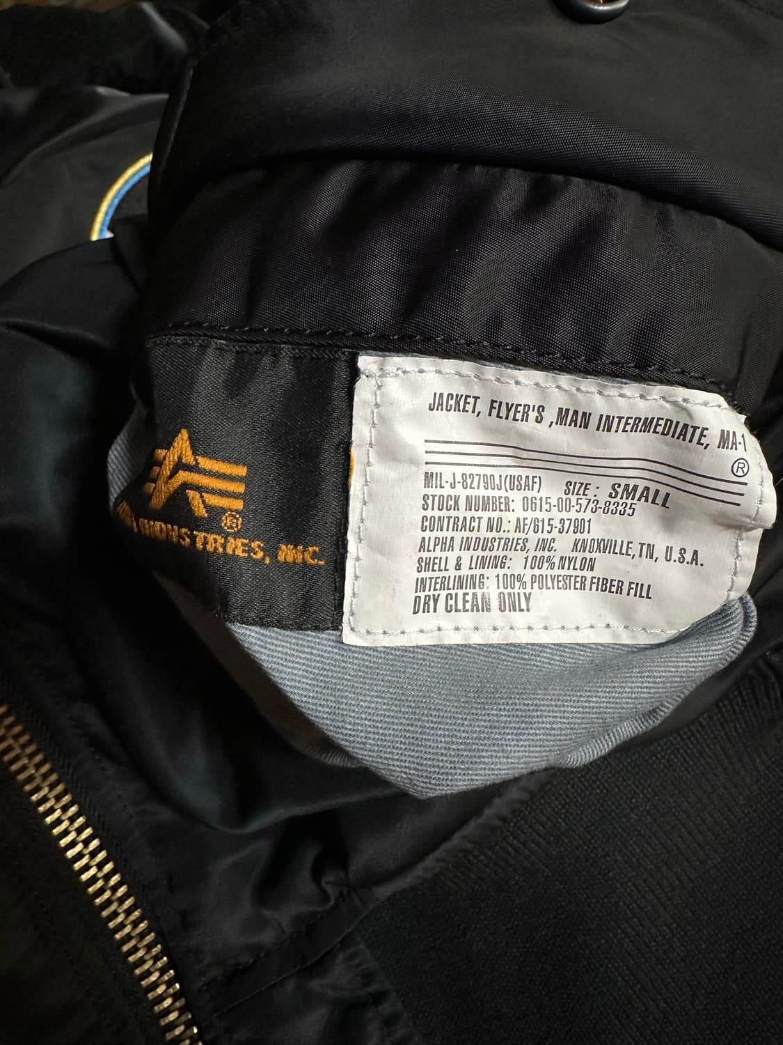 알파인더스트리 아폴로 ma-1 s 상품이미지3