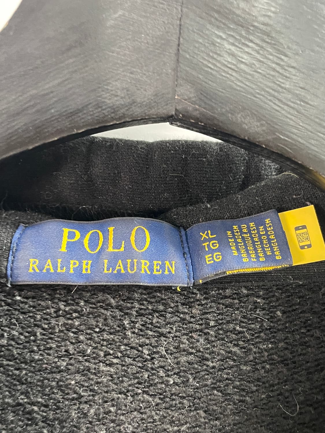 폴로 랄프로렌 포니 블랙 후드집업  (on.272) 상품이미지4