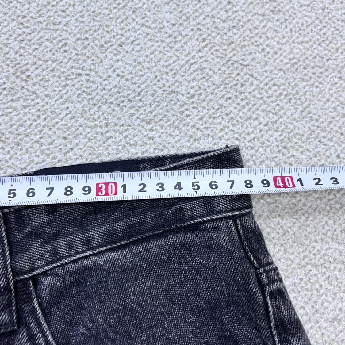 S 피스워커 남성 블랙 데님 팬츠 0617E 상품이미지6