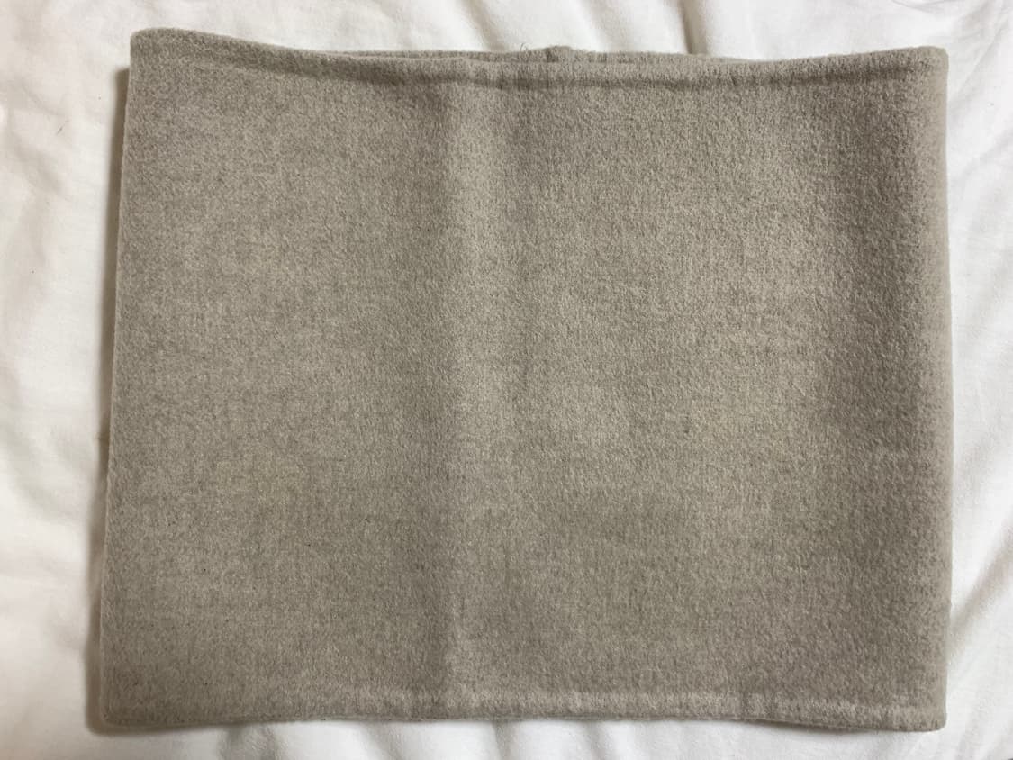 모노하 라운드넥 핸드메이드 코트 베이지  상품이미지9