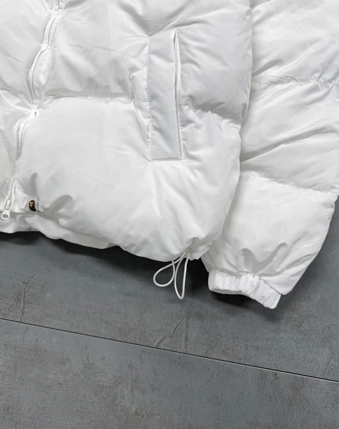 베이프 패딩 화이트 상품이미지2