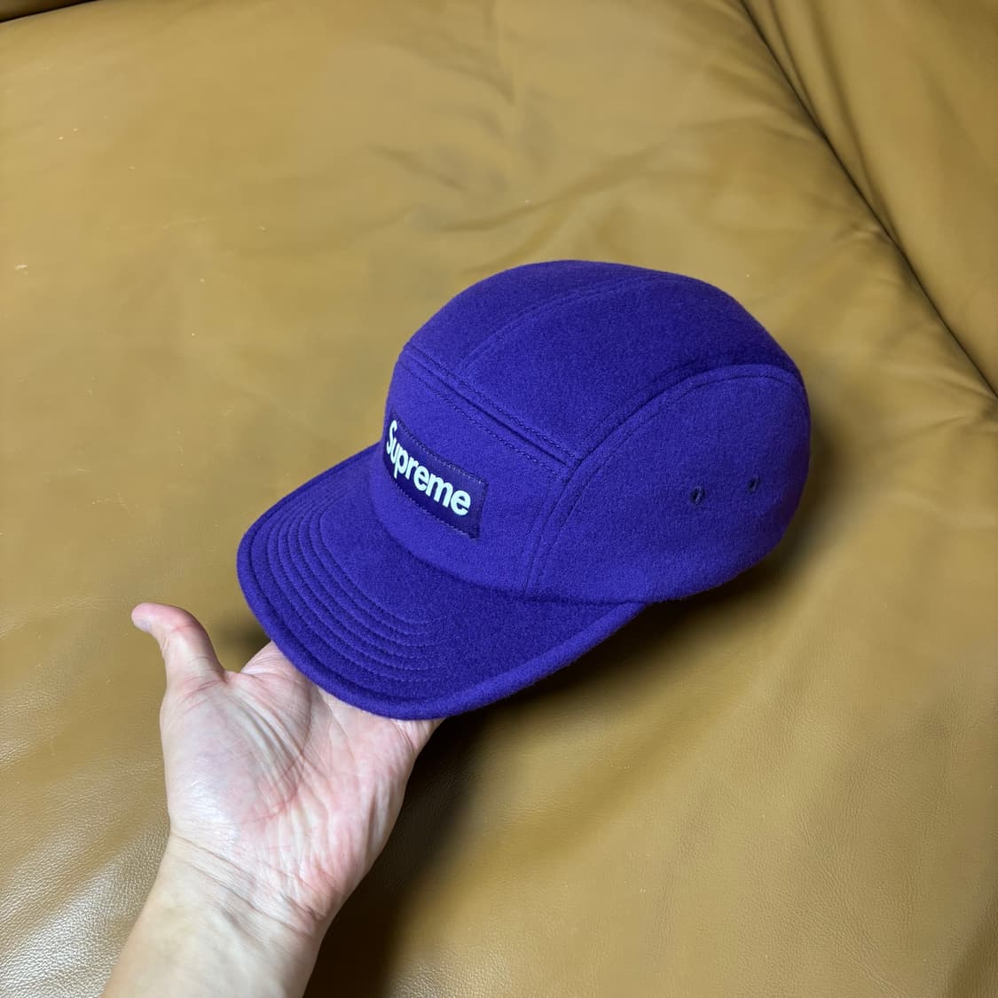 Supreme 슈프림 퍼플 캠프캡 모자 (Purple) 상품이미지4