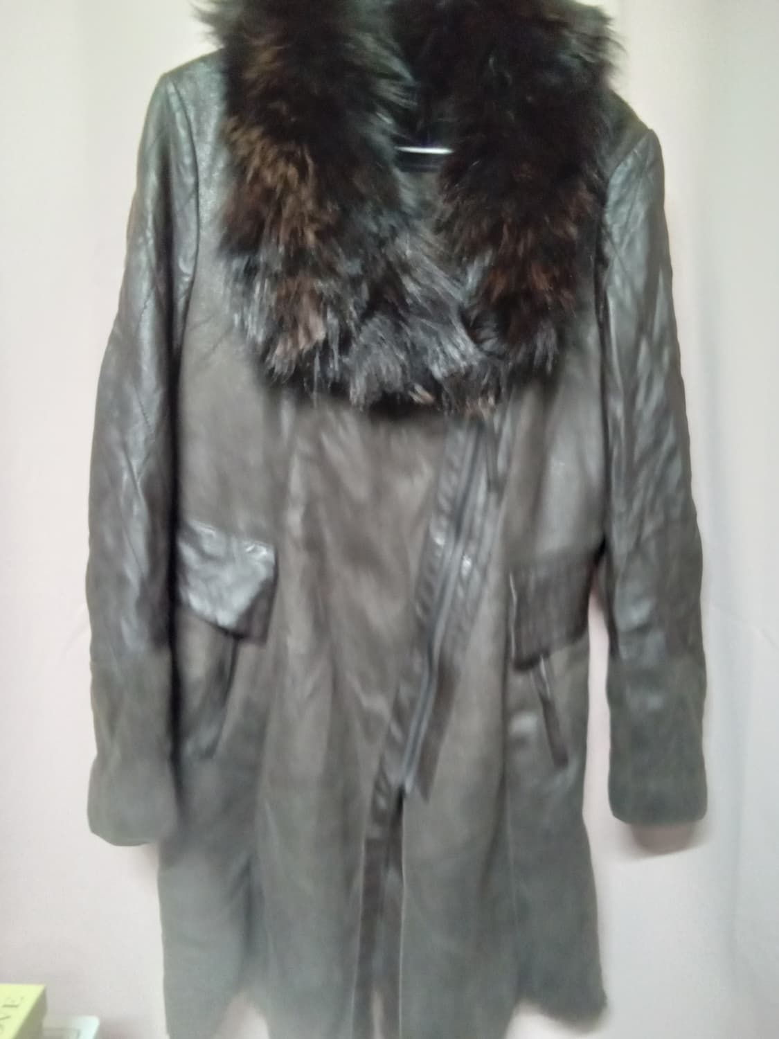 플라밍고 토스카나 무스탕 폭스퍼 베스트,조끼 상품이미지2