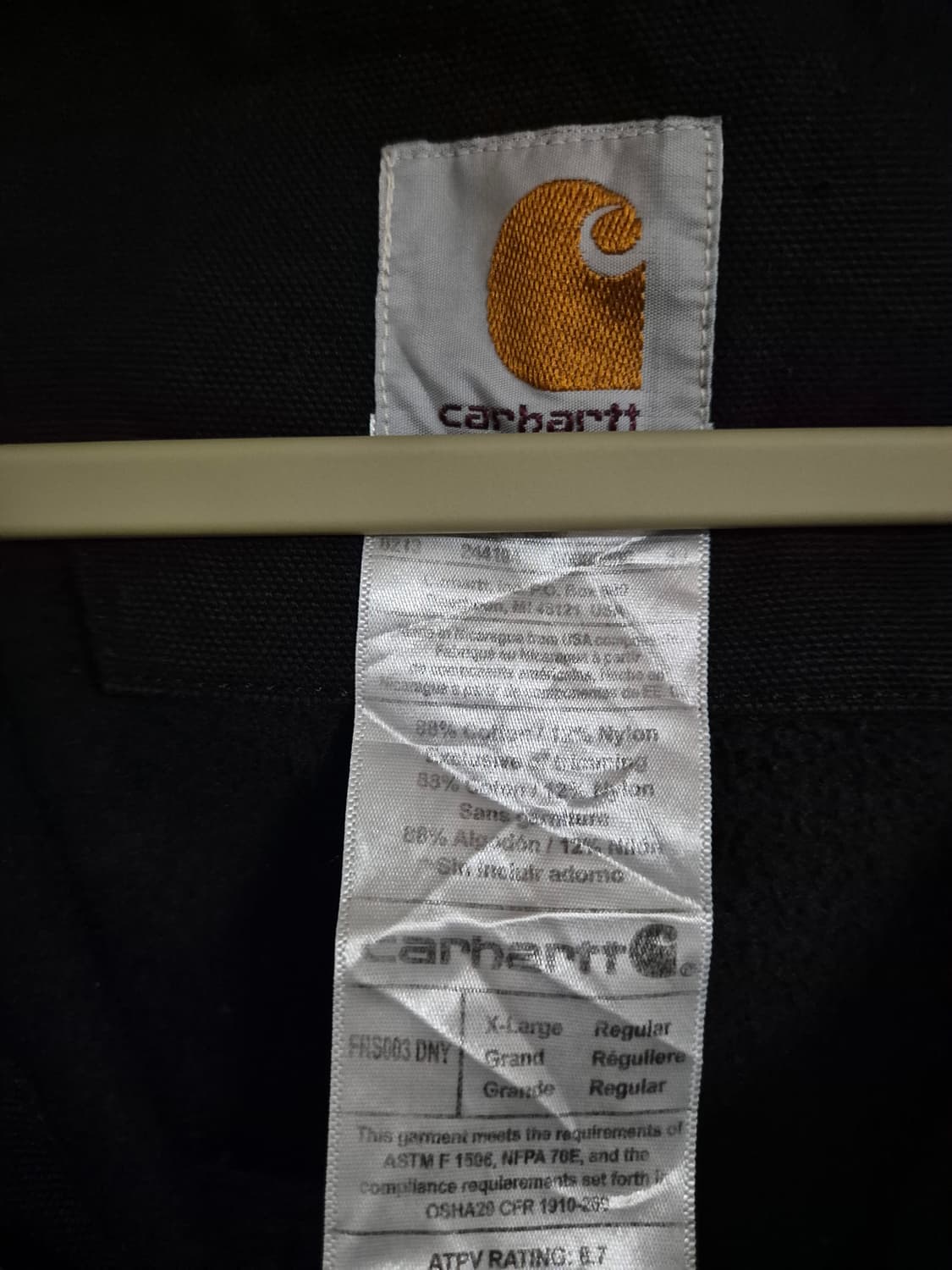 칼하트 후드 워크베스트 XL 상품이미지3