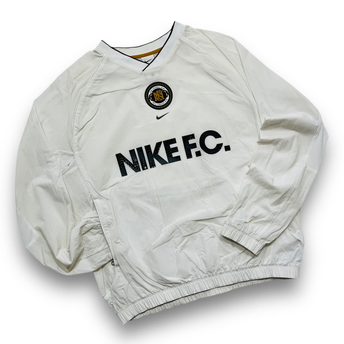 나이키 F.C 리펠 크루 화이트 우븐 웜업 상품이미지1