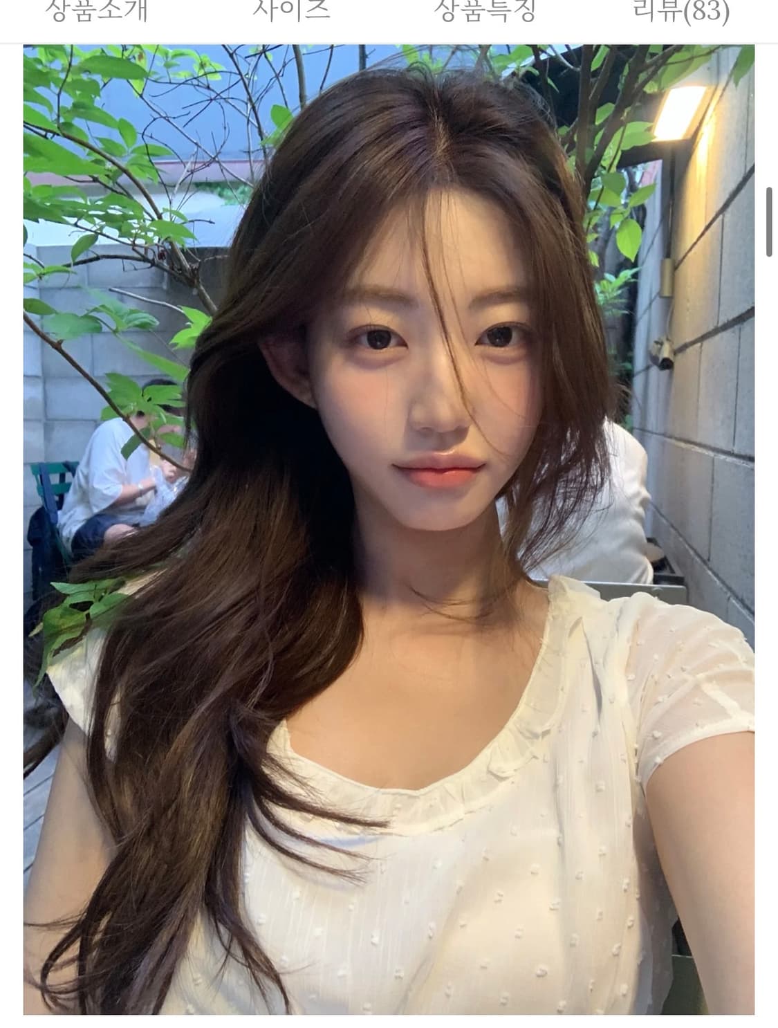 (새상품) 제니오 zaenio 애니 도트 쉬폰블라우스 L 상품이미지2