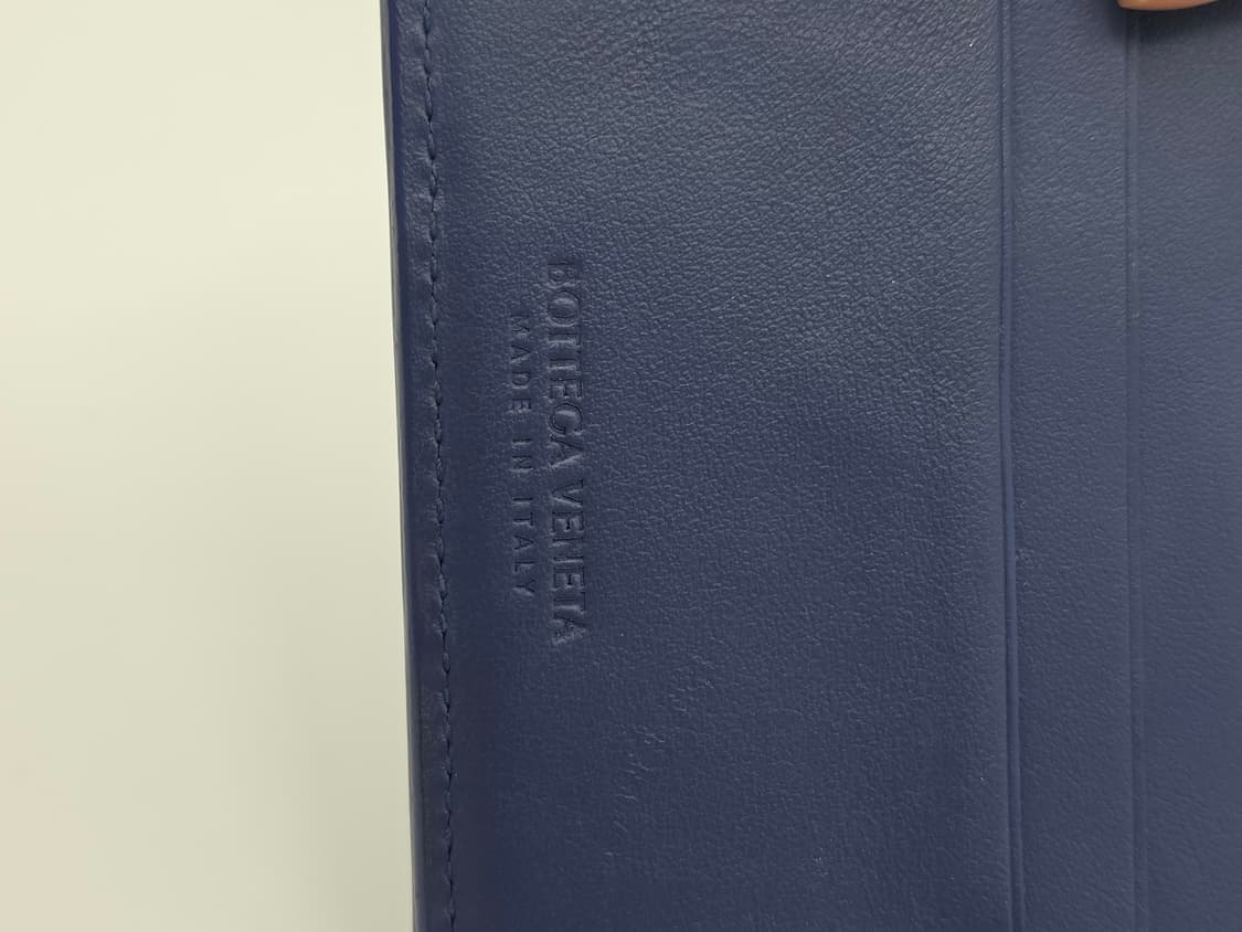 [풀박스]보테가베네타 인트레치아토 반지갑 네이비 상품이미지7