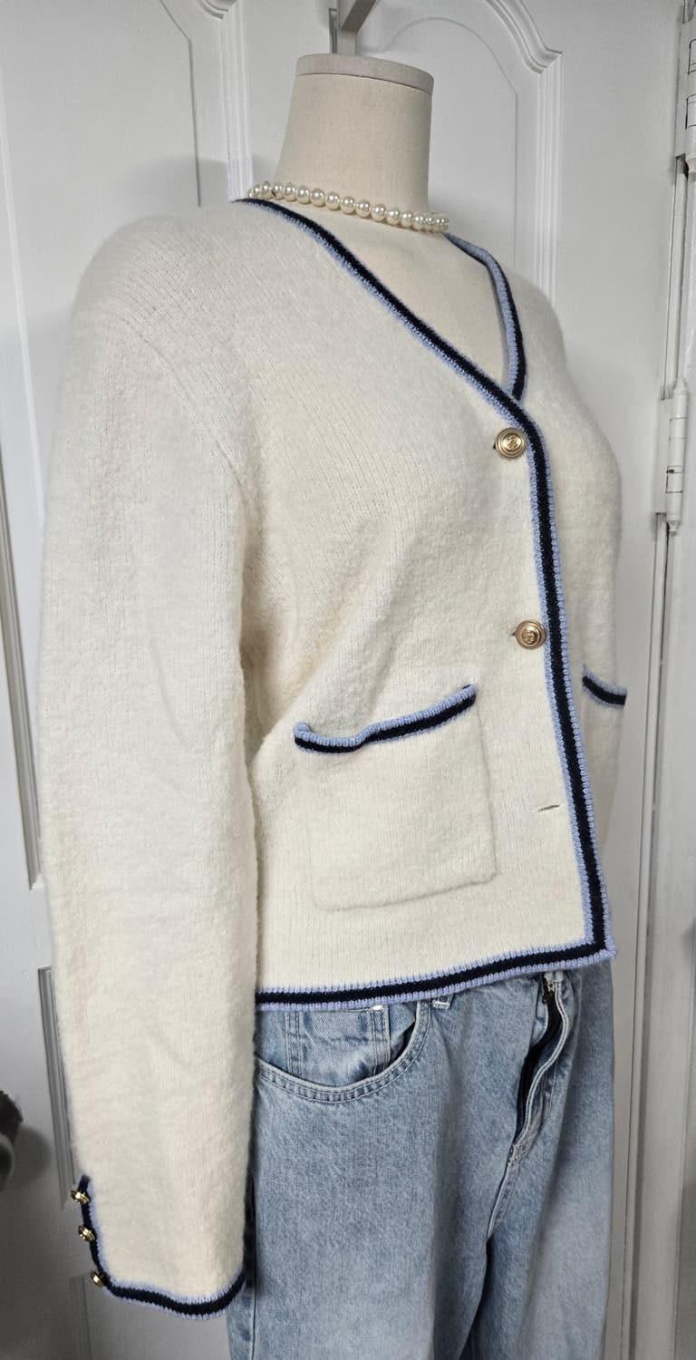 유라고 니트가디건 상품이미지4