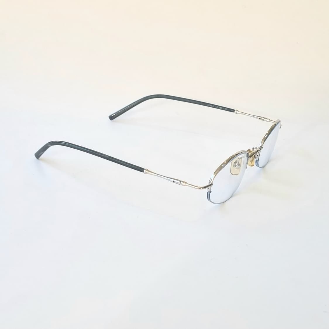 데드스탁 빈티지 오벌 반무테 안경테  492 상품이미지9