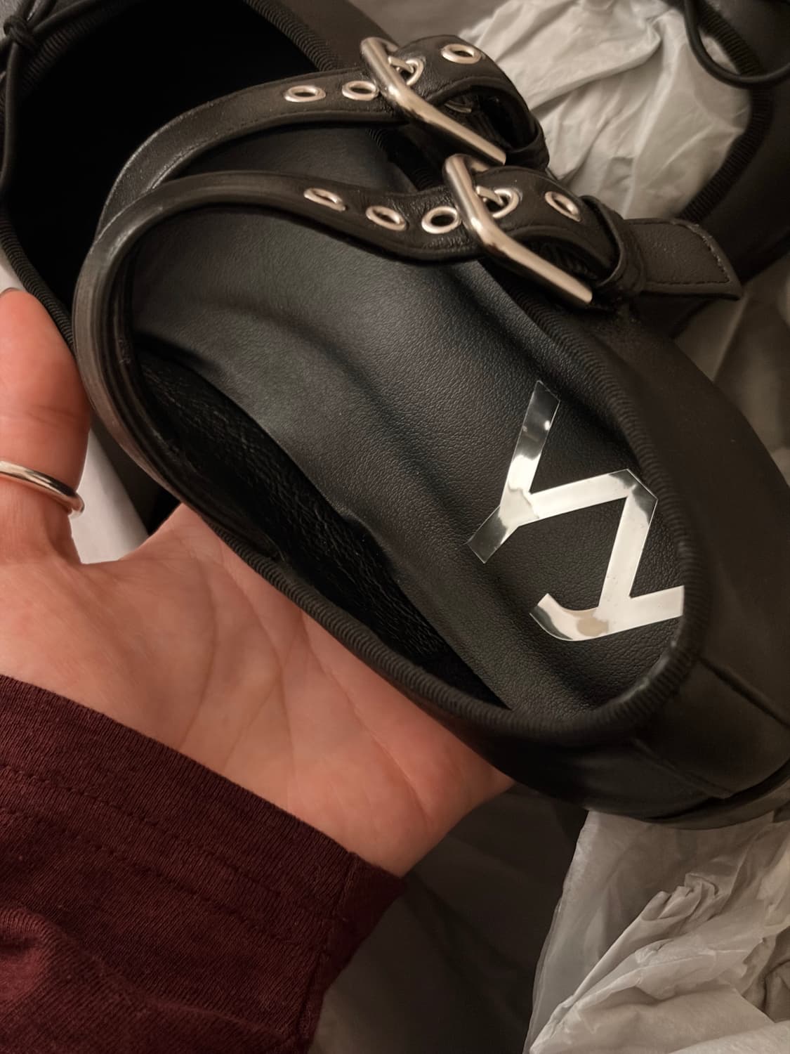 오픈와이와이 버클발레플랫 37 상품이미지4