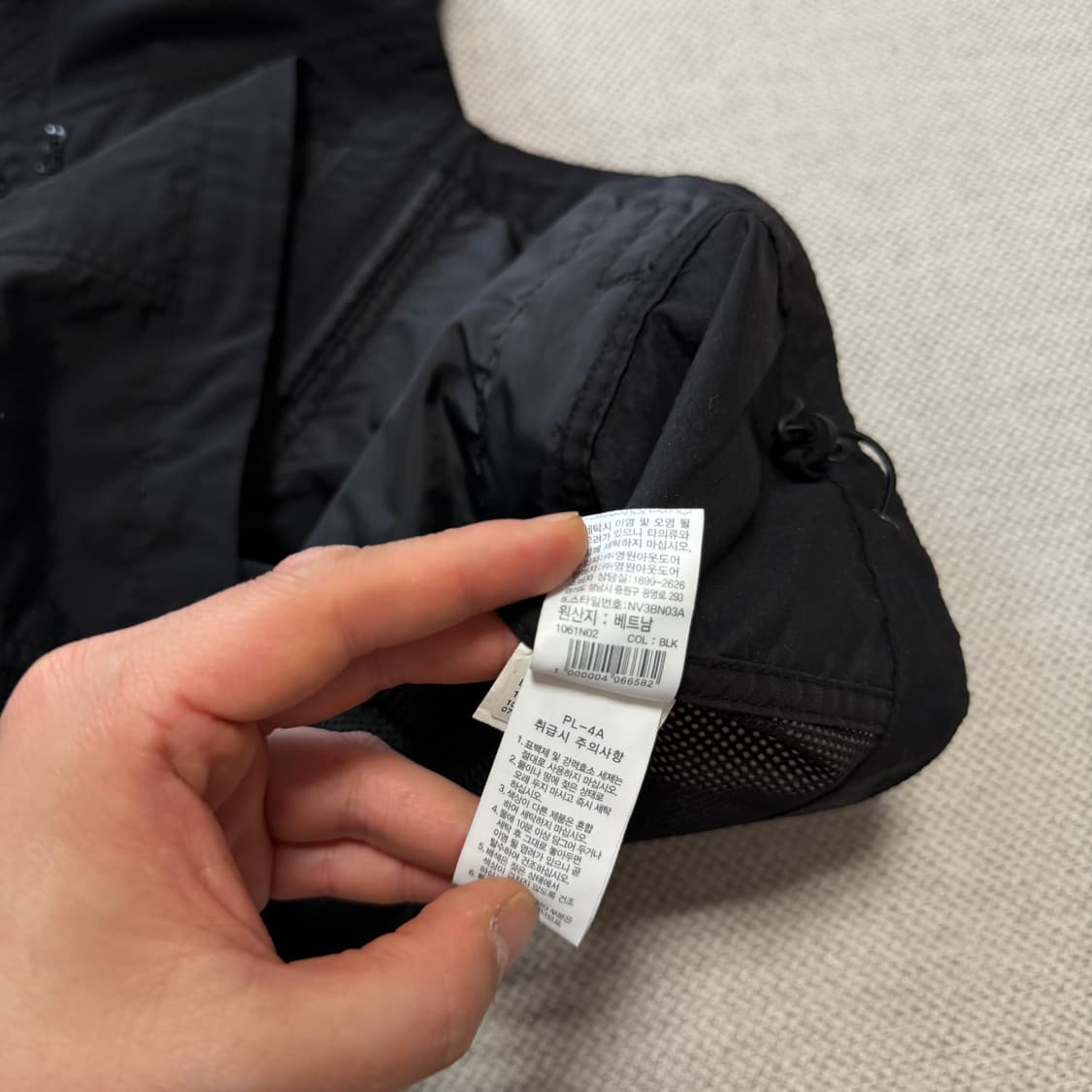 노스페이스 바람막이 조끼 상품이미지4