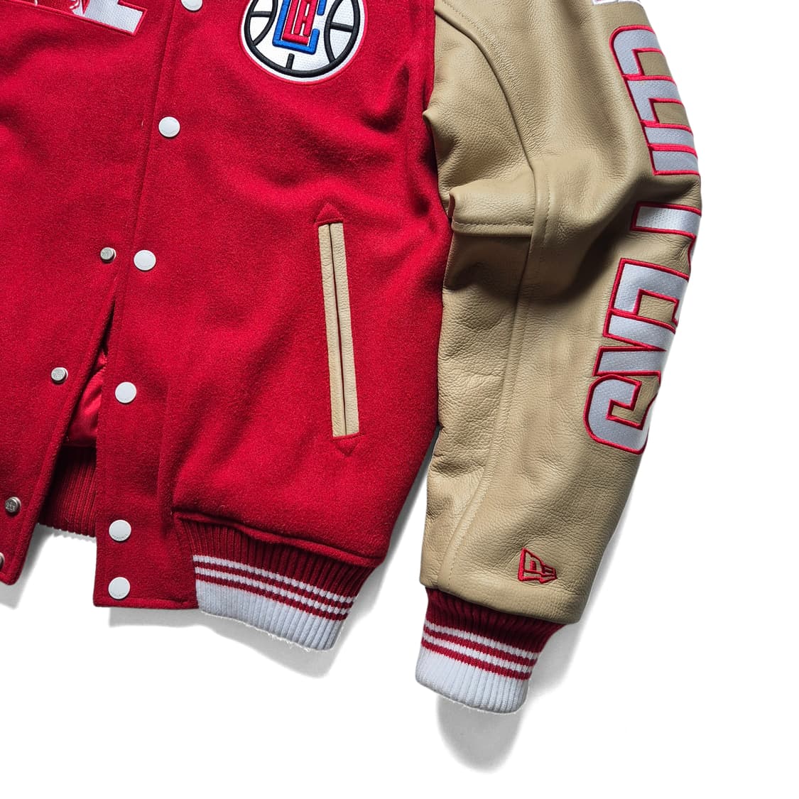 [S] 뉴에라x엑스라지 레더 바시티 자켓 상품이미지4